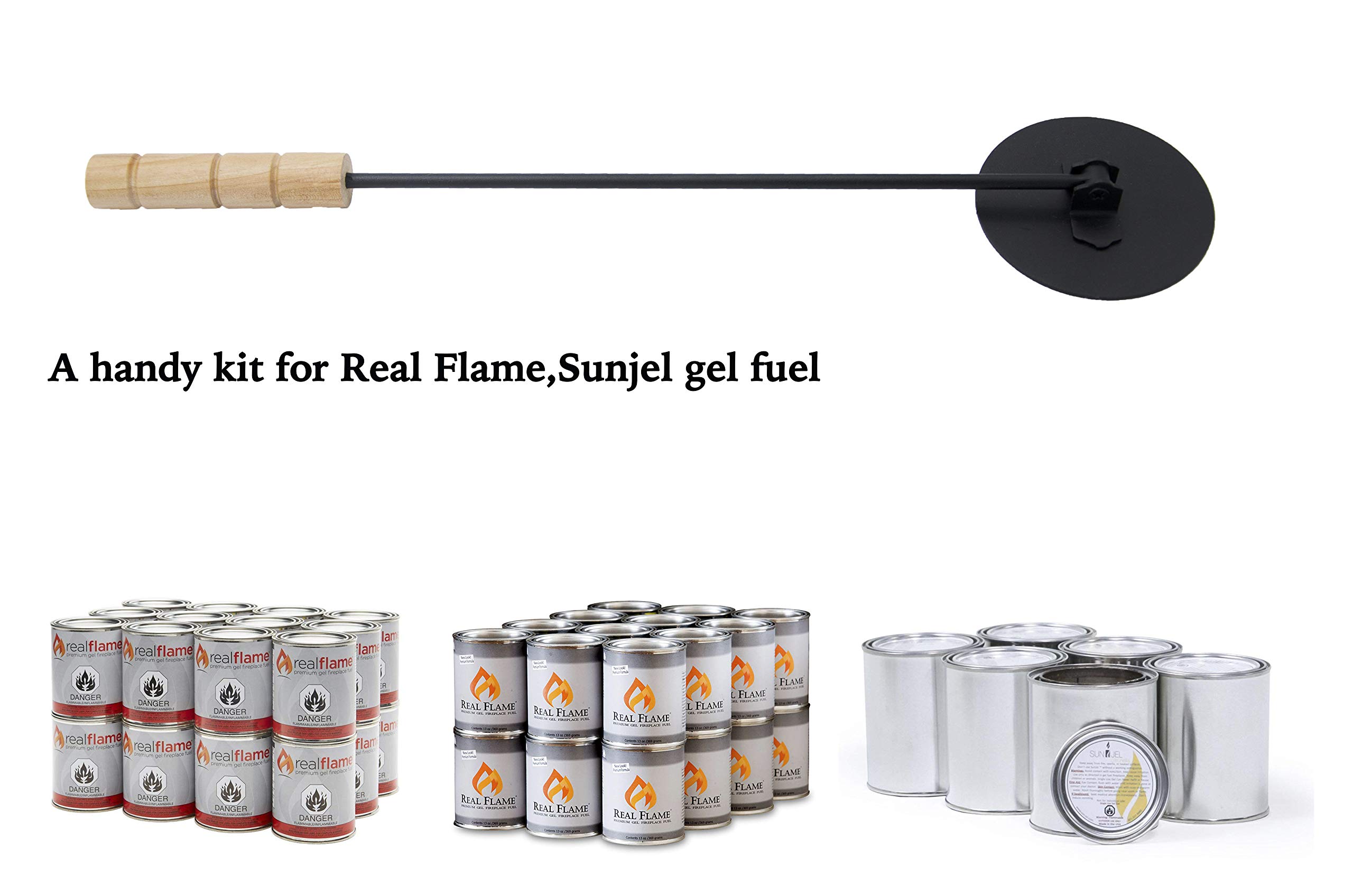 Amazon.com : Zipcase Real 3.5 inch Powder-Coated Steel Gel Fuel